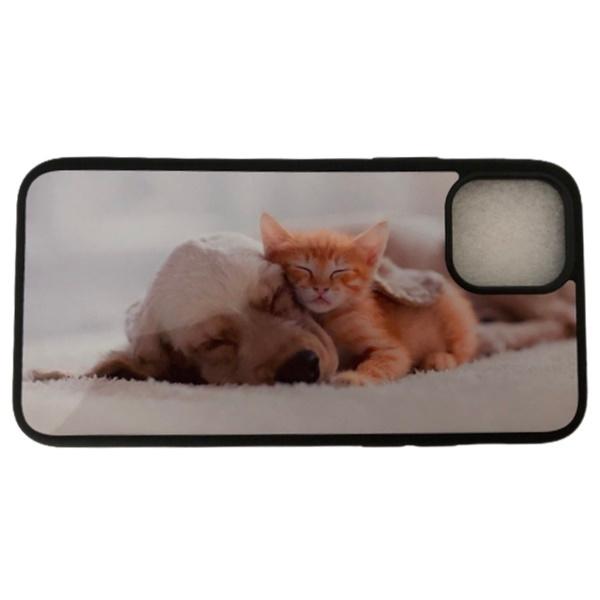 i phone 11 /  i phone 11 pro 専用 ペット 犬 猫 アザラシ パンダ オリジナルケース 強化ガラス＆タッチペン付き ゆうパケット送料無料 | iPhone 11