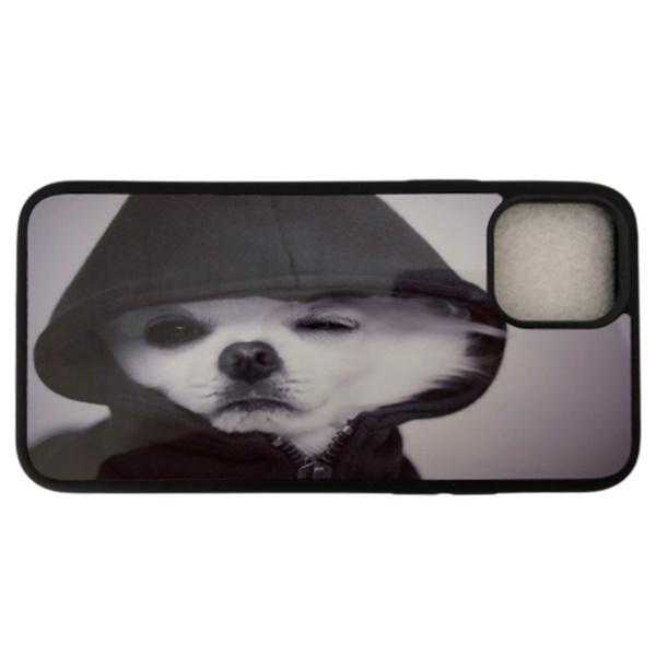 i phone 11 /  i phone 11 pro 専用 ペット 犬 猫 アザラシ パンダ オリジナルケース 強化ガラス＆タッチペン付き ゆうパケット送料無料 | iPhone 11 | 01