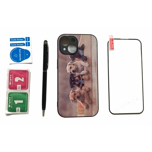 iPhone15 / 15 plus / 15 pro / 15 pro max ジャケット型 オリジナルケース 強化ガラス＋タッチペン付き 衝撃吸収 かわいい 高級感 送料込み |  | 07