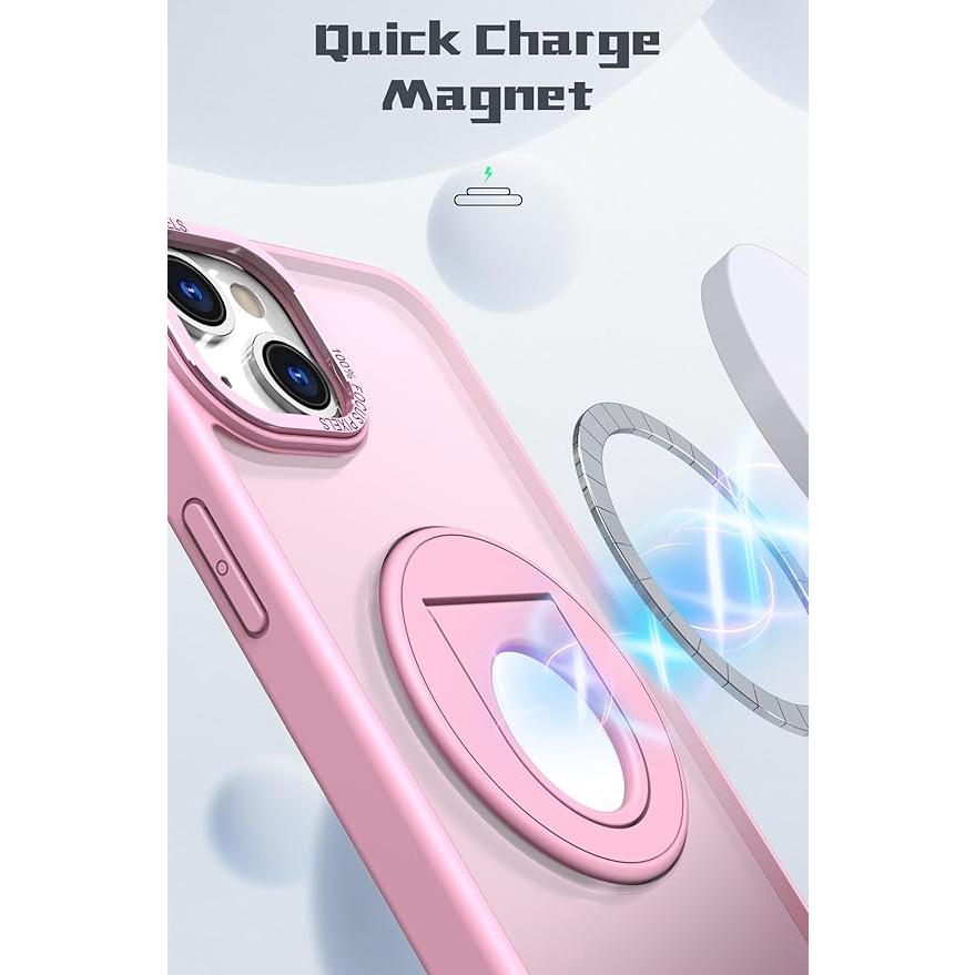 iPhone 15 ジャケット型 ケース 強化ガラス+タッチペン付き 360度回転 リング付き 超軽量 お洒落 使い易い 送料込み |  | 12