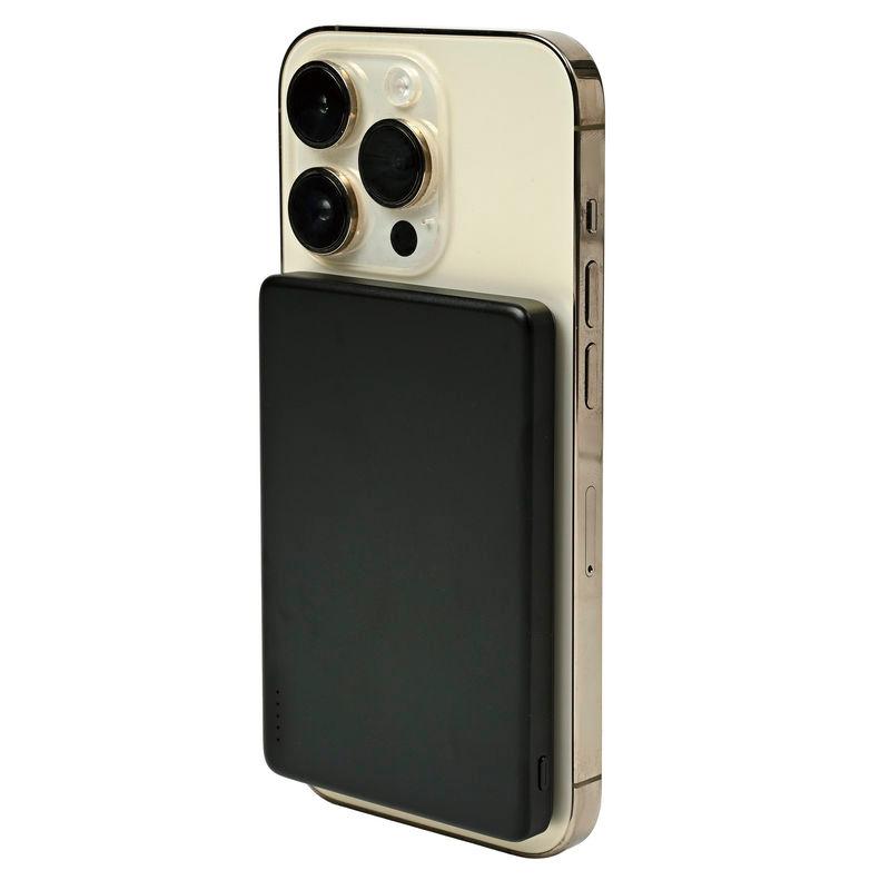 インネクスト ワイヤレス充電付急速充電モバイルバッテリー（5000mAh