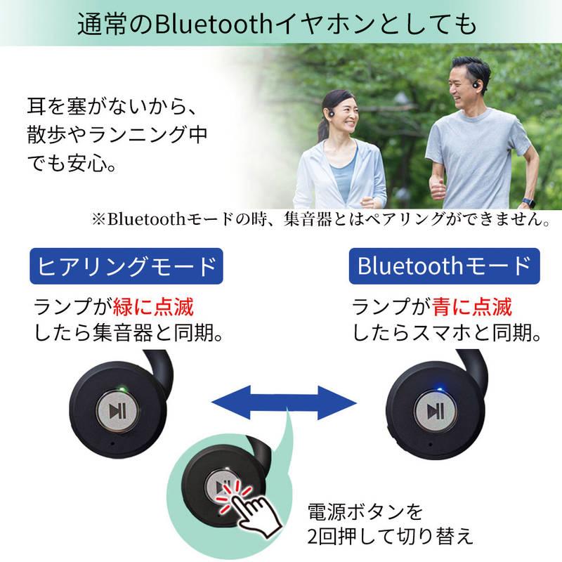 集音器付 骨伝導ヘッドホン デンデン DEN-HEADH : ギフトとグルメの送