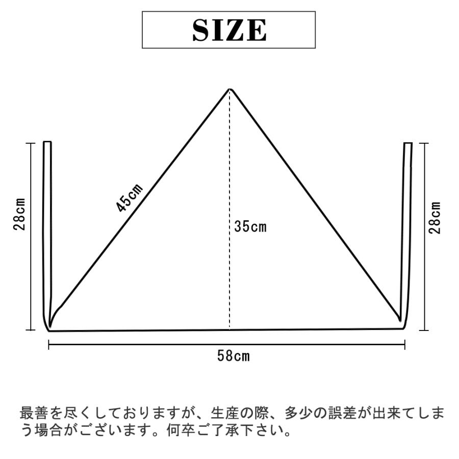 三角巾 バンダナ 大人用 子供用 給食用 おしゃれ シンプル 無地 男性用 女性用 レディース メンズ カフェ エプロン シワになりにくい  大人 BIGHAS 送料無料｜bighas｜04