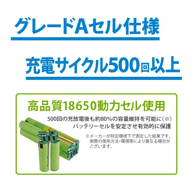 【公式】HEMAJUN (ヘマジュン) 電動リール用バッテリー 3500mAh 14.8V 充電器 ポーチ付 DL3500 ダイワ/シマノと互換性あり 102-02｜bigheart｜05