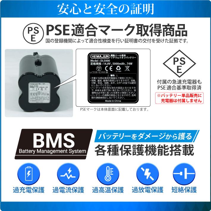 1年保証】【公式】HEMAJUN(ヘマジュン) 電動リール用 1年保証】【公式】HEMAJUN(ヘマジュン) 電動リール用