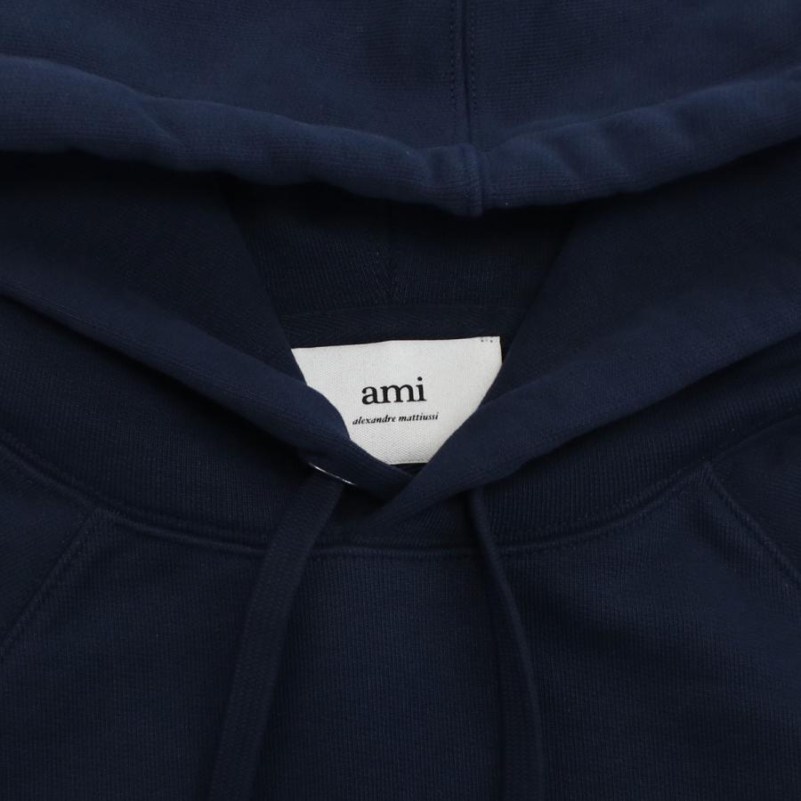 AMI PARIS アミパリス パーカー USW205.747 430 ユニセックス ネイビー 爆買の画像