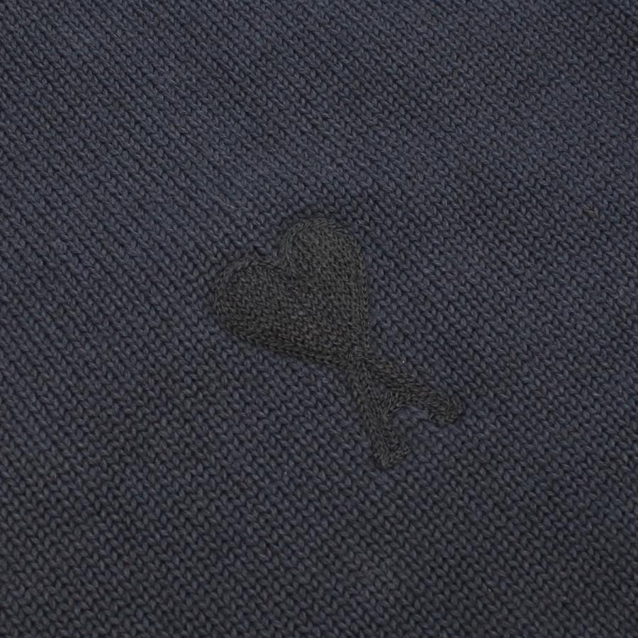 AMI PARIS アミパリス ニット UKS008.016 496 メンズ ブルー : ビッグ