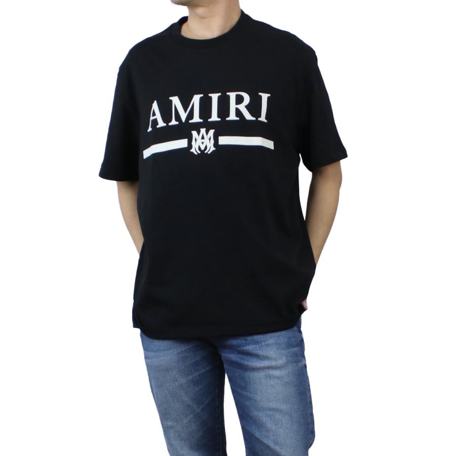 アミリ AMIRI メンズ−Ｔシャツ ブランド PF22MJL004 001 BLACK 