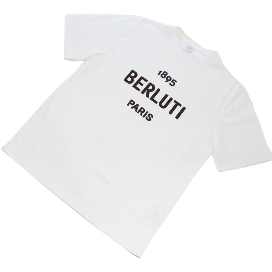 ベルルッティ BERLUTI メンズ Ｔシャツ ブランド ロゴT R23JRS82 001 000 OPTICAL WHITE ホワイト系  apparel-01