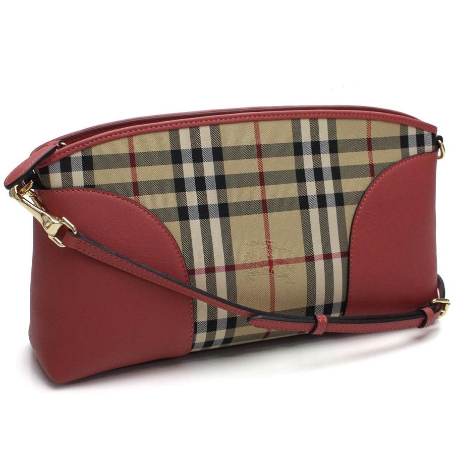 全国宅配無料 バーバリー Burberry Sm Chichester ホースフェリーチェック クラッチバッグ ショルダーバッグ Honey Antique Rose ピンク系 ブランドバッグ 人気ブランドを Www Ladislexia Net