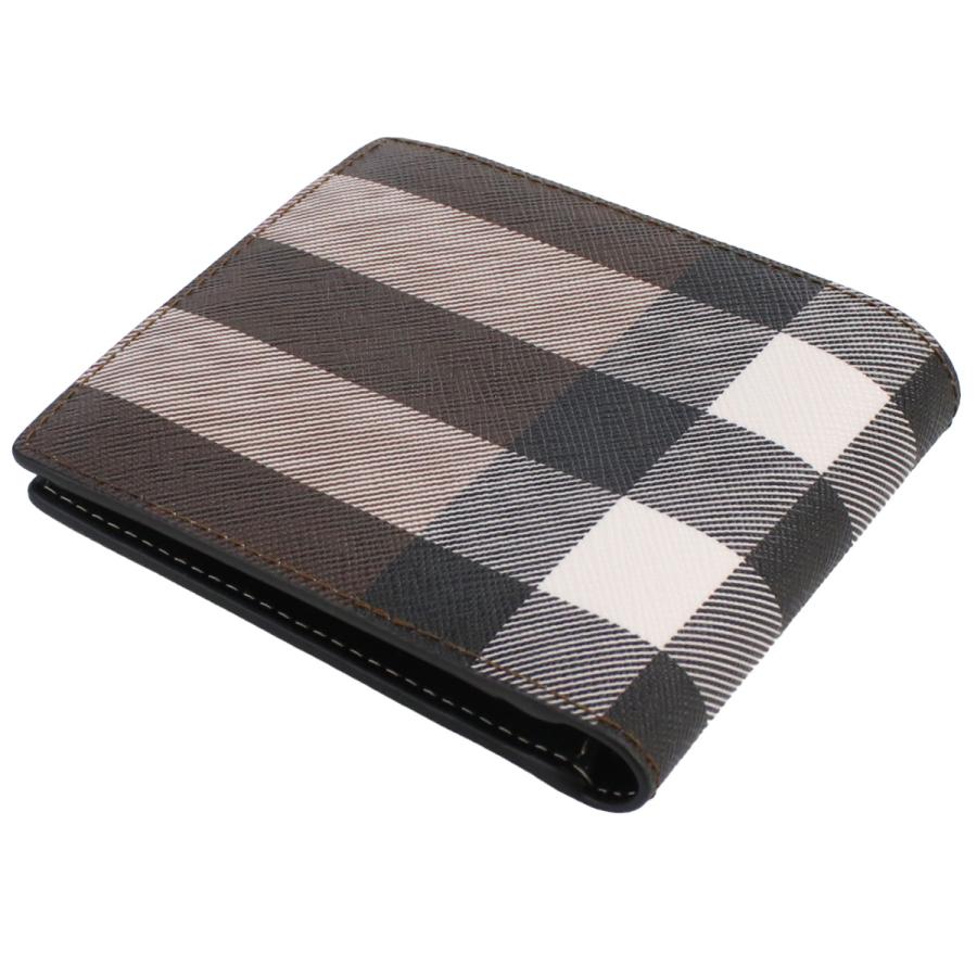 BURBERRY バーバリー 二折財布小銭入付き 8052802 A8900 メンズ ブラウンの画像