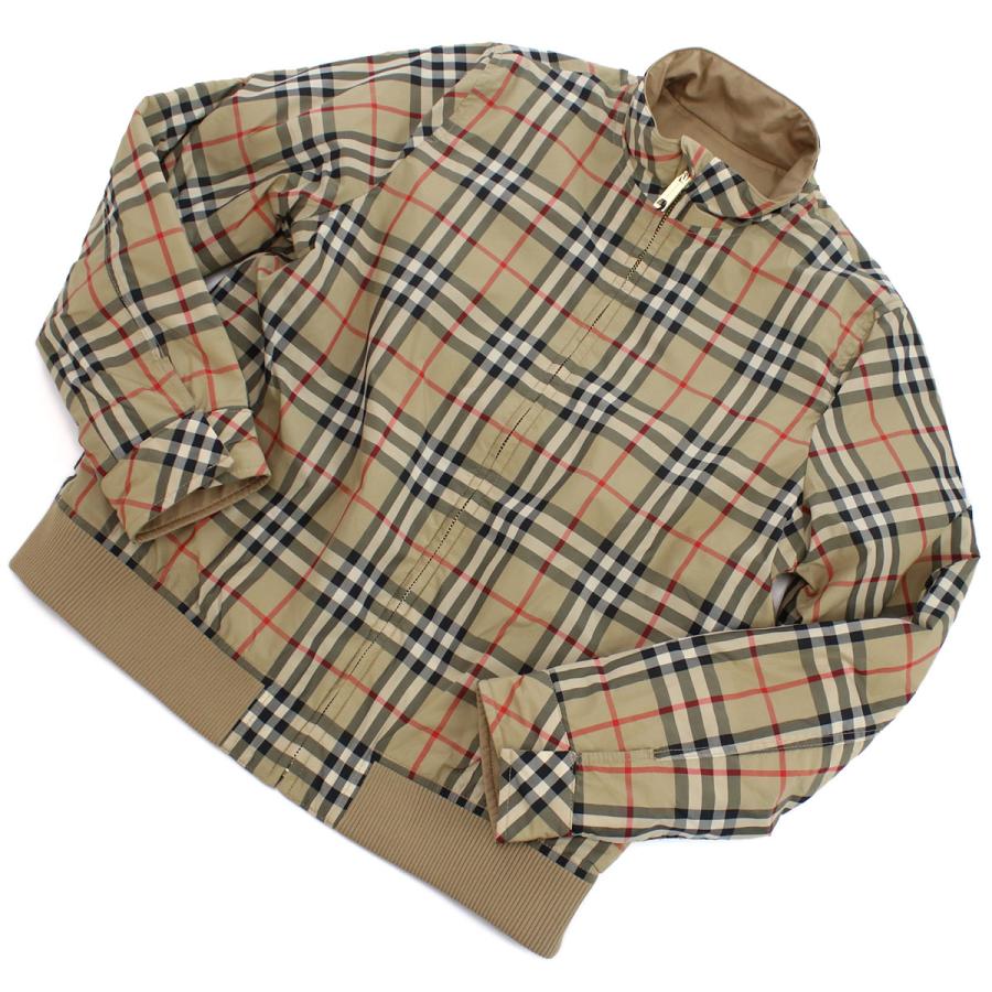 BURBERRY バーバリー  ジャケット ブルゾン 8053692 A7026 キッズ 大人もOK ベージュ チェック