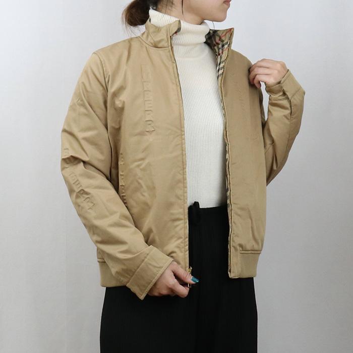 BURBERRY バーバリー  ジャケット ブルゾン 8053692 A7026 キッズ 大人もOK ベージュ チェックの画像