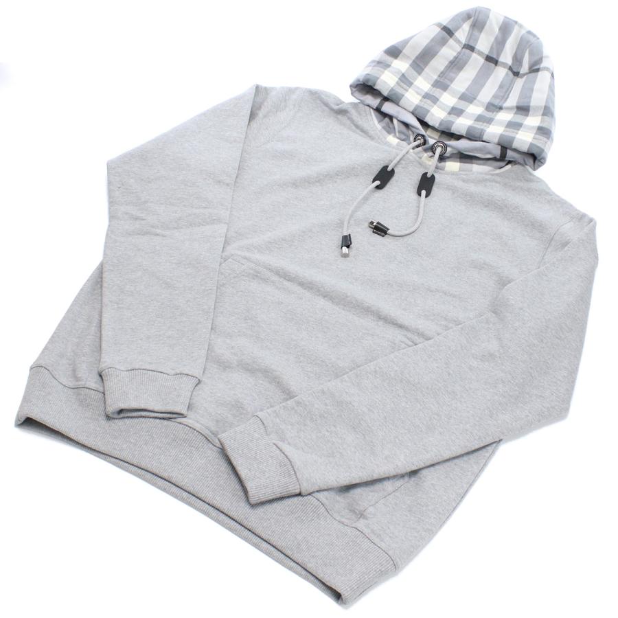 BURBERRY バーバリー パーカー 8057010 A2142 メンズ グレーの画像