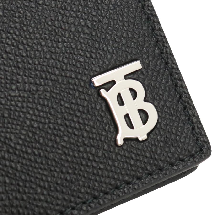 BURBERRY バーバリー 長財布ニ折小銭入付き 8062692 A1189 メンズ ブラックの画像