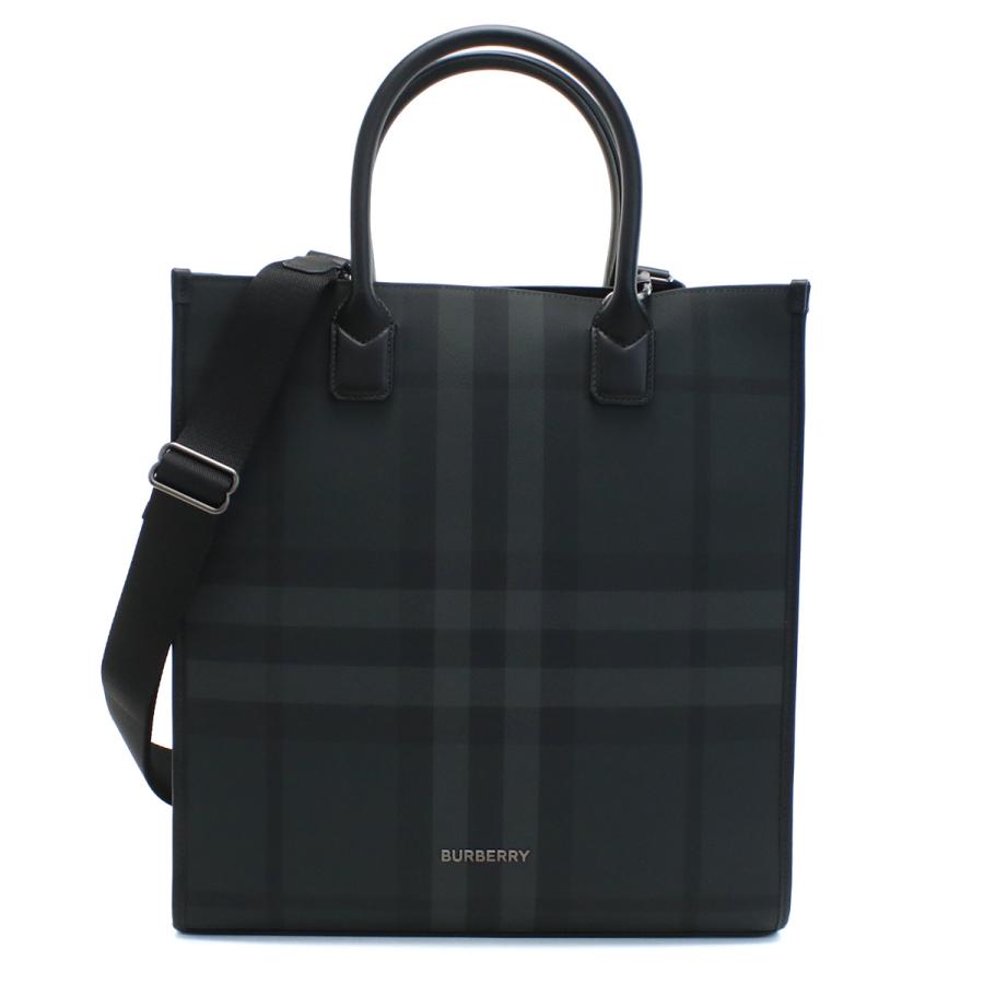【父の日】BURBERRY バーバリー トートバッグ 8062951 A12082WAY ユニセックス グレー 爆買の画像