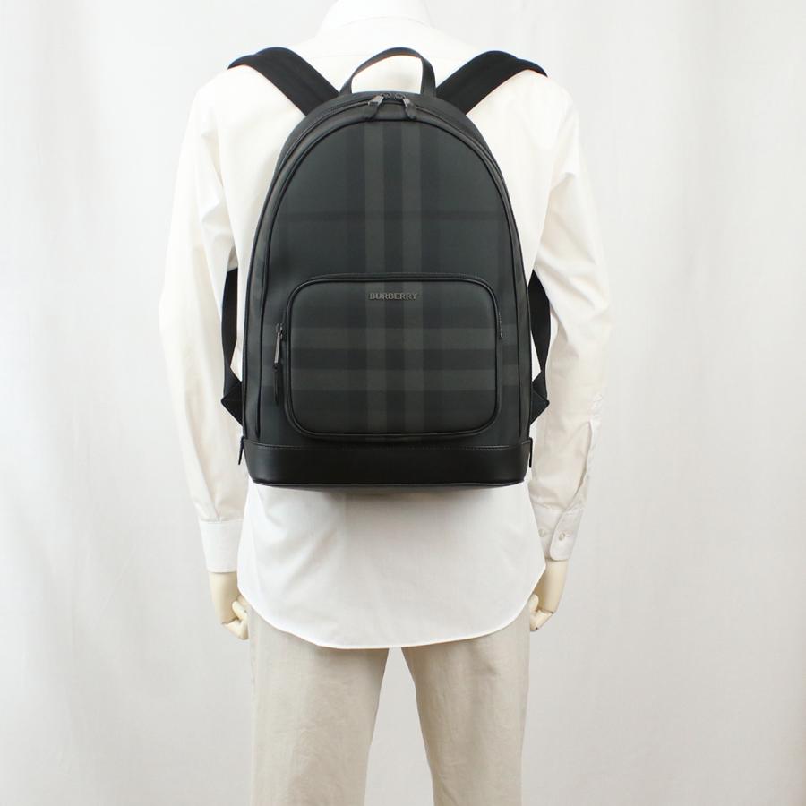 【父の日】BURBERRY バーバリー リュック 8065630 A8800 メンズ グレー 爆買の画像