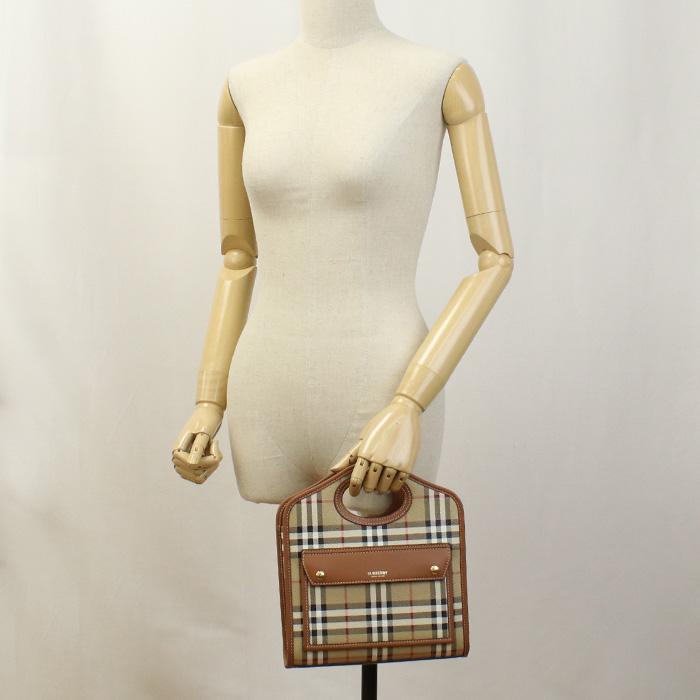 BURBERRY ハンドバッグ ショルダー 8066166 A9534 BRIAR BROWN  
