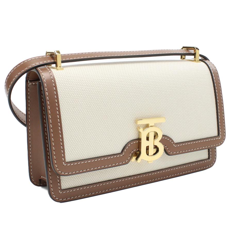 BURBERRY ショルダーバッグ MN TB 8070574 A1395 NATURAL-MALT BROWN 