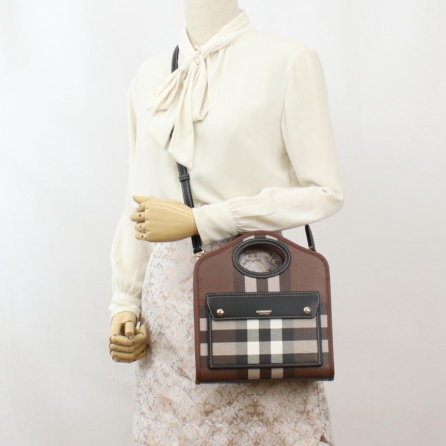 BURBERRY バーバリー トートバッグ 8071386 A89002WAY レディース ブラウンの画像