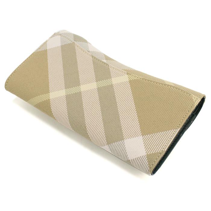 BURBERRY バーバリー 長財布三折小銭入付き 8081786 A374 レディース ベージュの画像