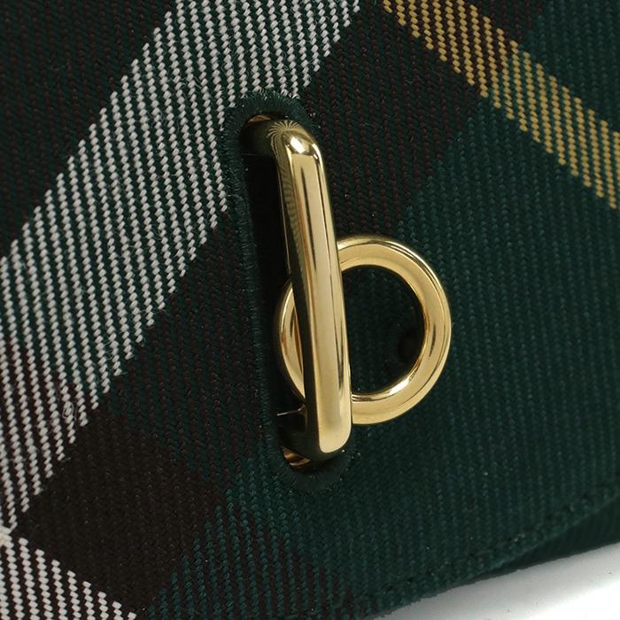 BURBERRY バーバリー 長財布三折小銭入付き 8082331 B8636 レディース グリーン 爆買の画像