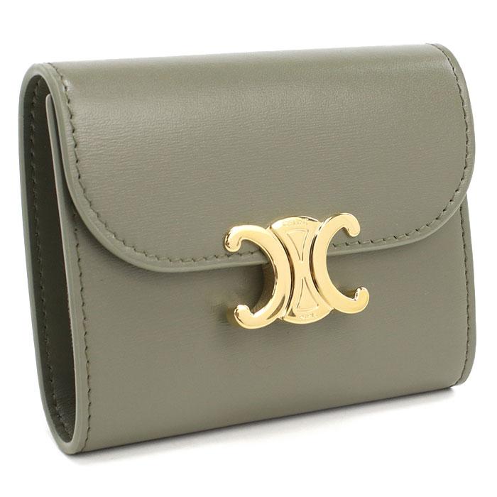 CELINE（セリーヌ） 三つ折り財布 小銭入付き スモール フラップ