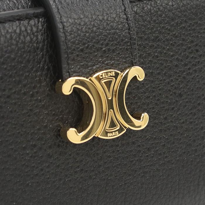CELINE（セリーヌ） 三つ折り財布 小銭入付き ファイン ストラップ