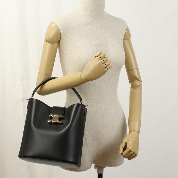CELINE セリーヌ ショルダーバッグ Medium Bucket Louise ミディアム バケット ルイーズ 11661 3FX9 04LU レディース ブラウン CELINE（セリーヌ） ハンドバッグ Medium Bucket Louise ミディアム