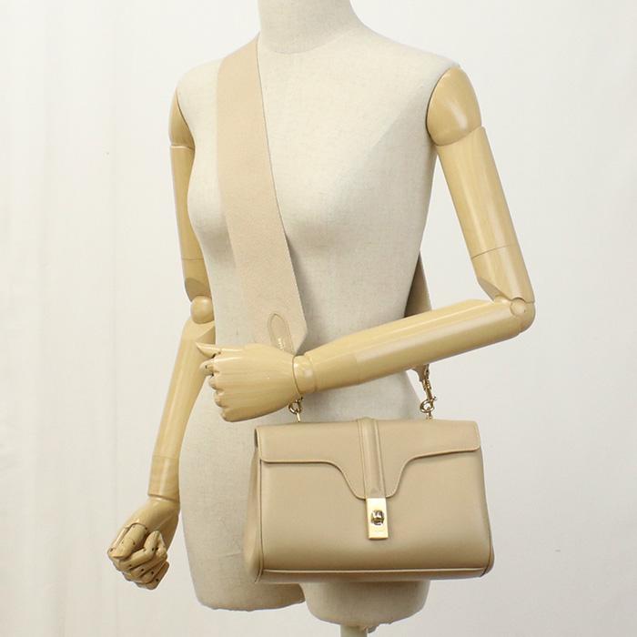 CELINE セリーヌ ショルダーバッグ 19685 3CR4 02BG レディース ベージュ 爆買_6