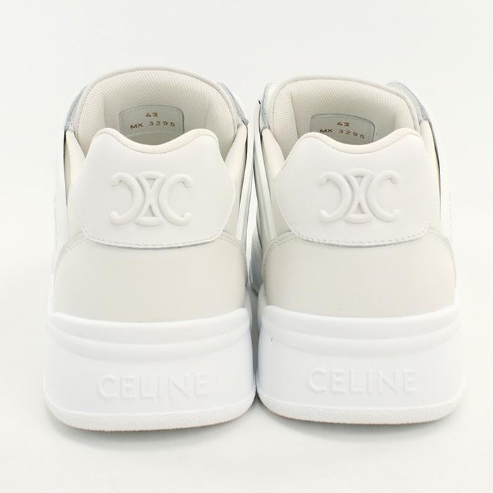 【父の日】CELINE セリーヌ スニーカー 361564995C 01OP メンズ ホワイト 爆買の画像