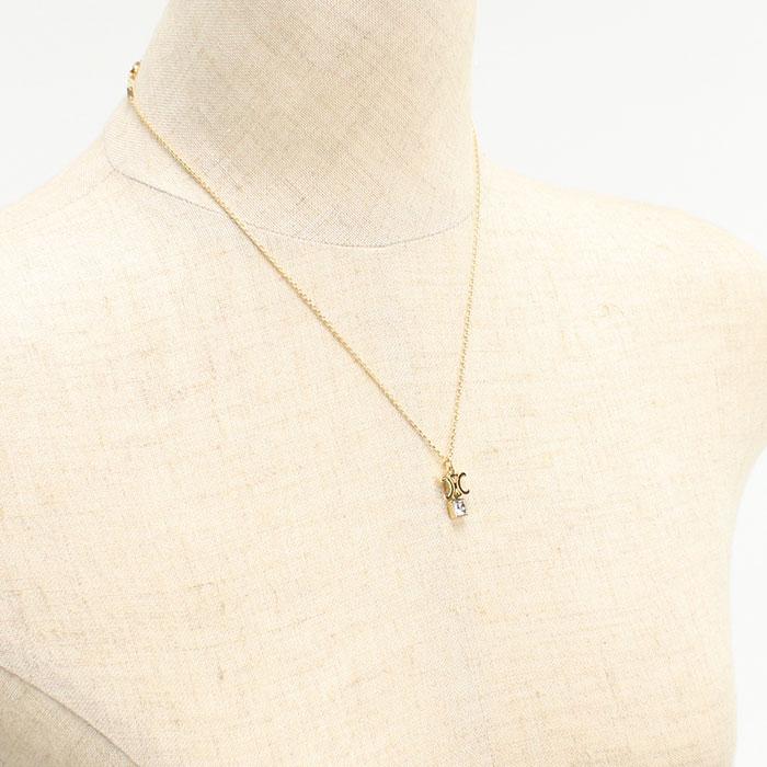 CELINE（セリーヌ） トリオンフ トゥインクル ネックレス 461VJ 6BRS