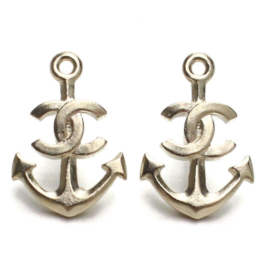 世界的に Chanel シャネル ココマーク 錨 アンカー モチーフ ピアス未使用 ピアス 両耳用 アクセサリー 35 597 Tecnologia Usfx Bo