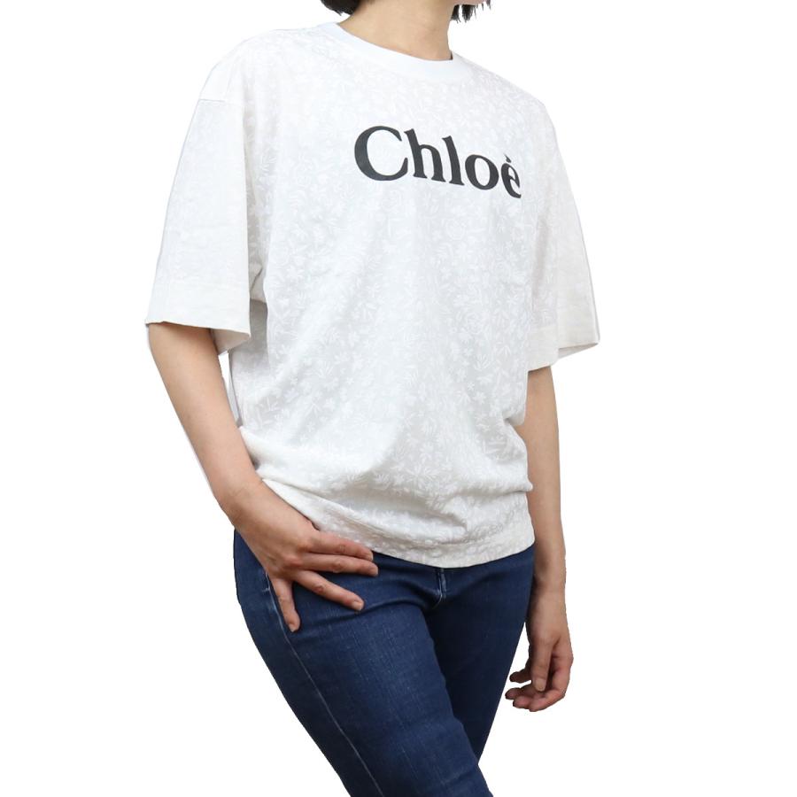 クロエ CHLOE レディース−Ｔシャツ ブランドロゴ CHC21SJH83183 101