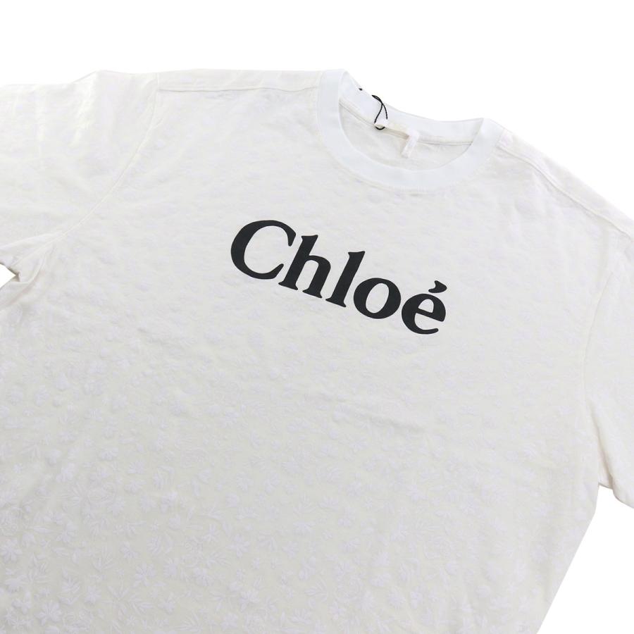 クロエ CHLOE レディース−Ｔシャツ ブランドロゴ CHC21SJH83183 101