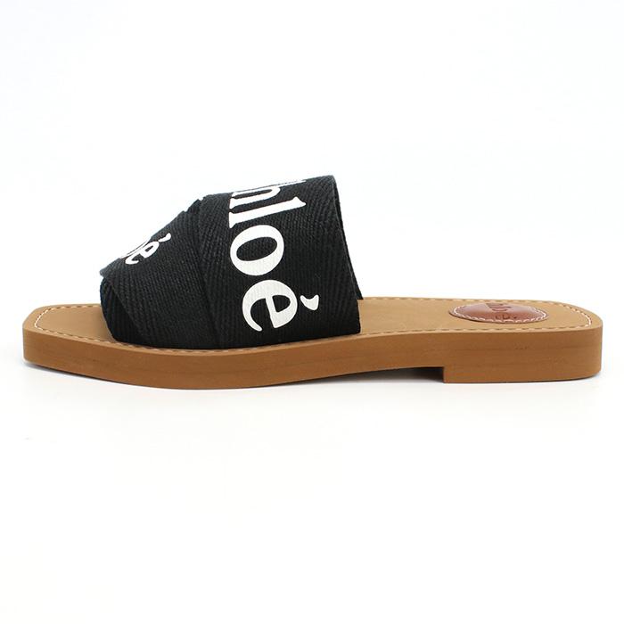 Chloe（クロエ） レディースサンダル ブランド CHC22U188Z3 001 BLACK