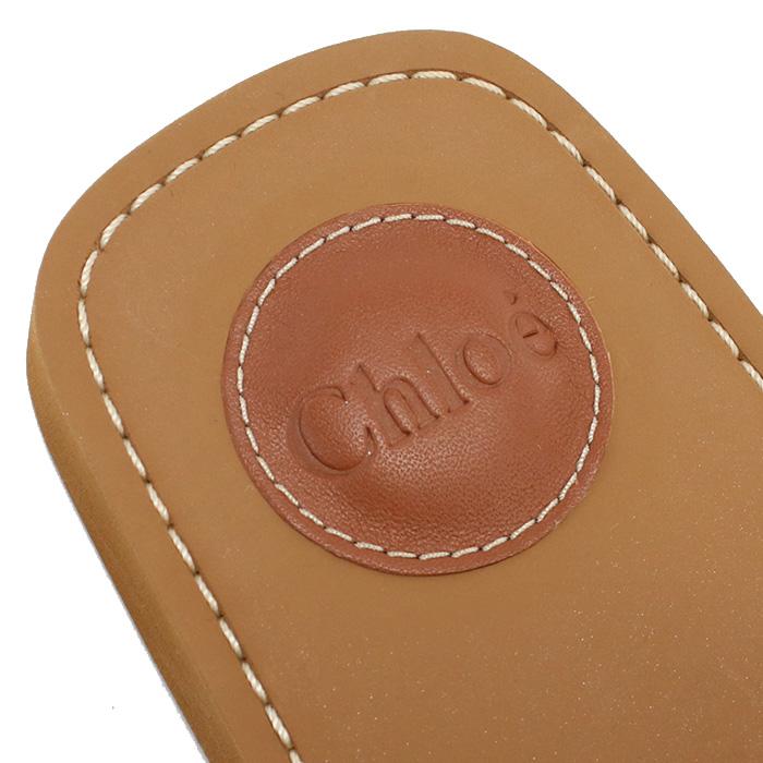 Chloe クロエ サンダル CHC22U188Z3 101 レディース ホワイト 爆買の画像