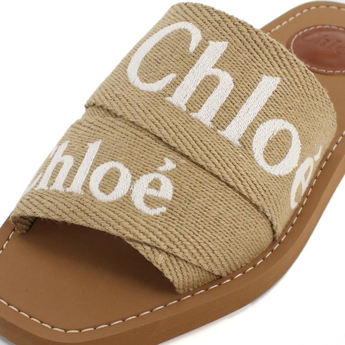 Chloe クロエ サンダル CHC23U188EF 24J レディース ベージュ 爆買の画像