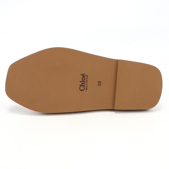 Chloe クロエ サンダル CHC23U188EF 848 レディース オレンジ 爆買の画像