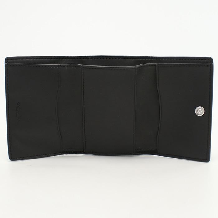 COACH（コーチ） マイクロ ウォレット・シグネチャー 三つ折り財布小銭