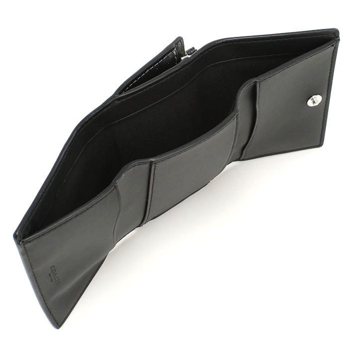 COACH（コーチ） マイクロ ウォレット・シグネチャー 三つ折り財布小銭