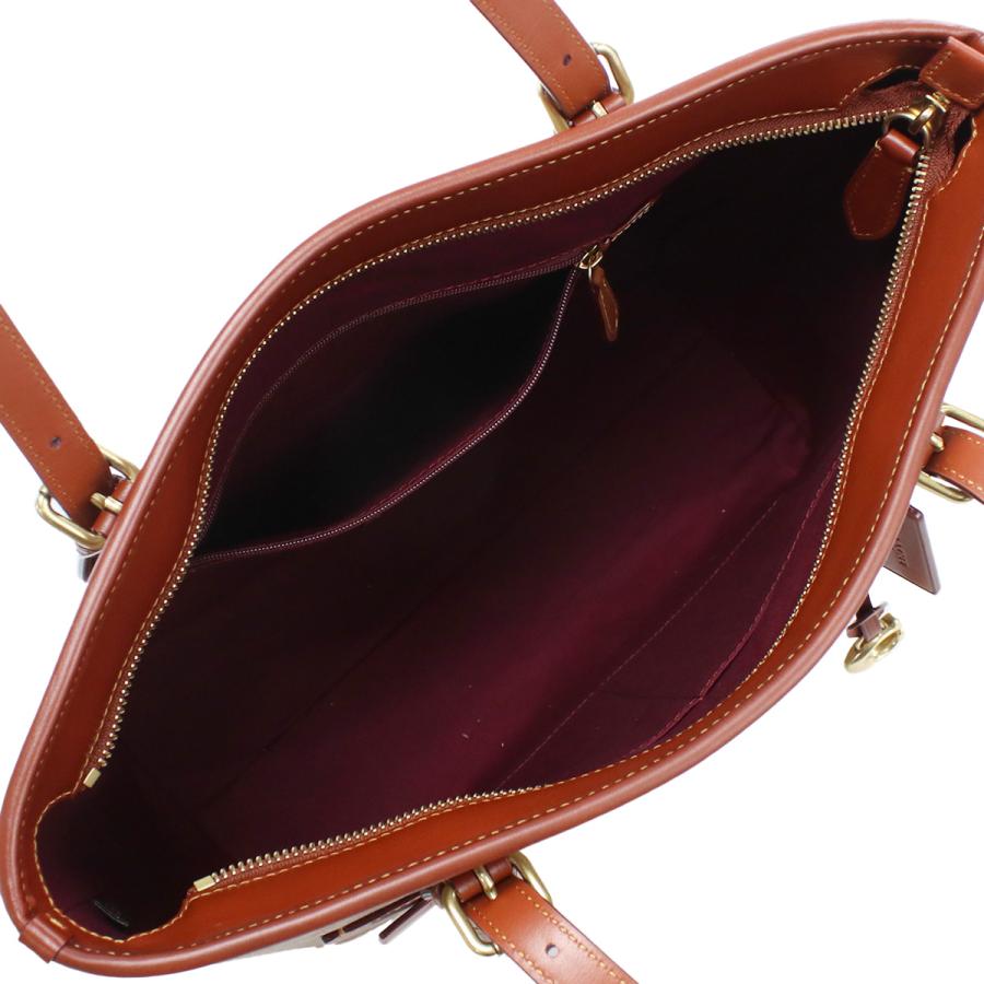 COACH コーチ トートバッグ CC402 B4NQ4 レディース ブラウン 爆買の画像
