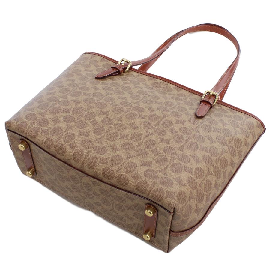 COACH コーチ トートバッグ CC402 B4NQ4 レディース ブラウン 爆買の画像