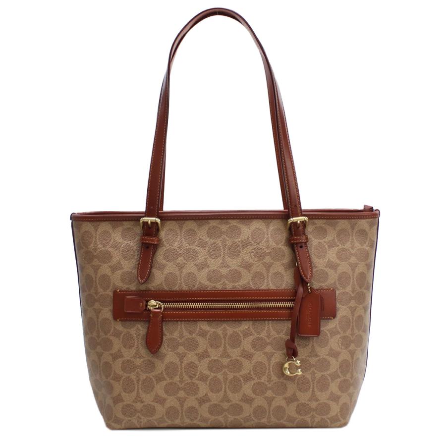 COACH コーチ トートバッグ CC402 B4NQ4 レディース ブラウン 爆買の画像