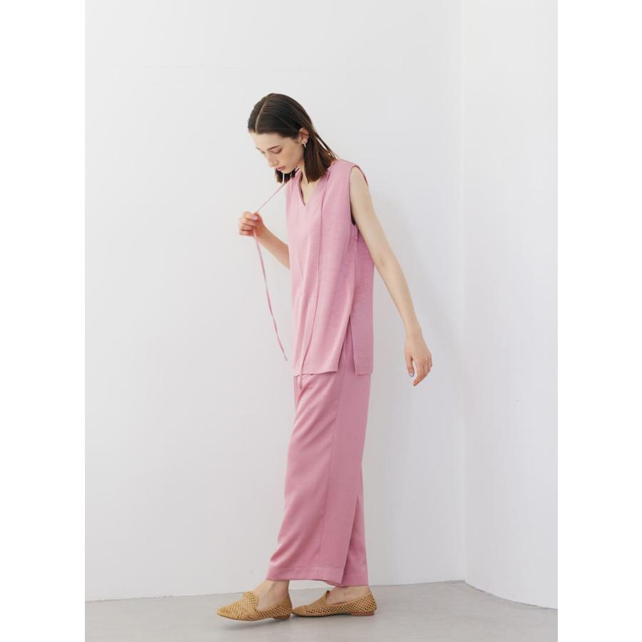 COEL 【40%OFF】サテンギャザーリラックスパンツ COEL コエル COEL 【40%OFF】サテンギャザーリラックスパンツ COEL コエル