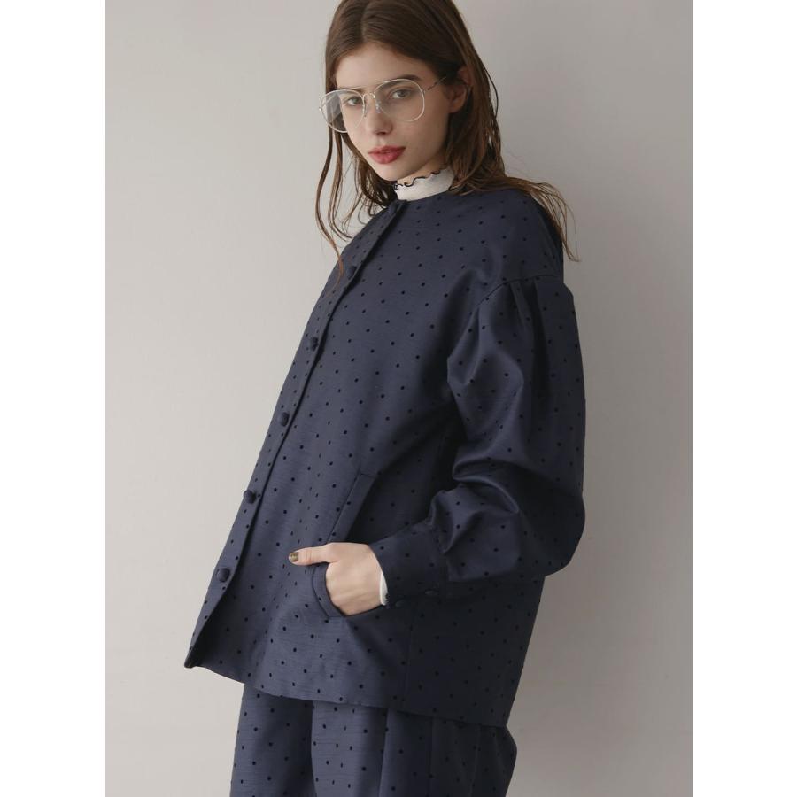 コエル（COEL）/袖ボリュームシャンタンジャケット COEL（コエル） 【50%OFF】 袖ボリュームシャンタンジャケット