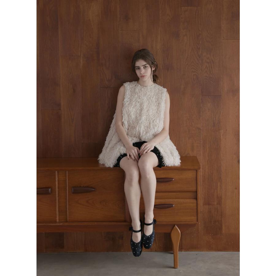 未使用　コエル　COEL フェザーバルーンジレ COEL（コエル） 【40%OFF】フェザーバルーンジレ ジレ ベスト : ビッグ