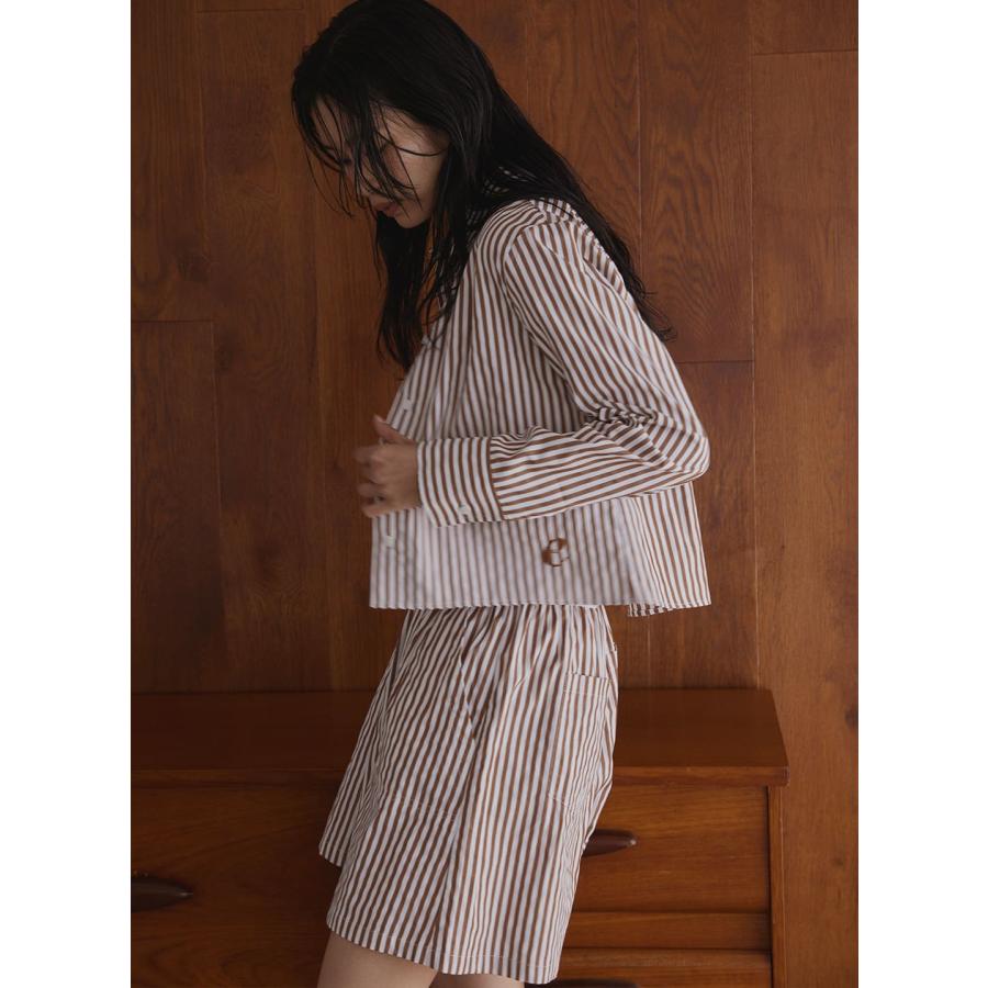 COEL（コエル） ストライプシャツセットアップ セットアップ : ビッグ