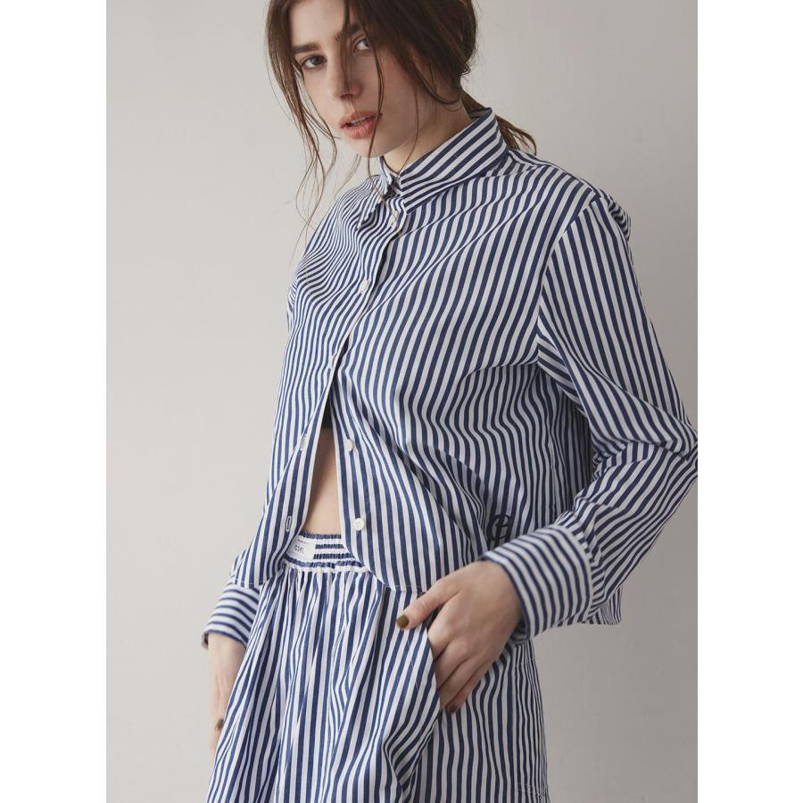 コエル（COEL）/ストライプシャツセットアップ COEL（コエル） ストライプシャツセットアップ セットアップ : ビッグ