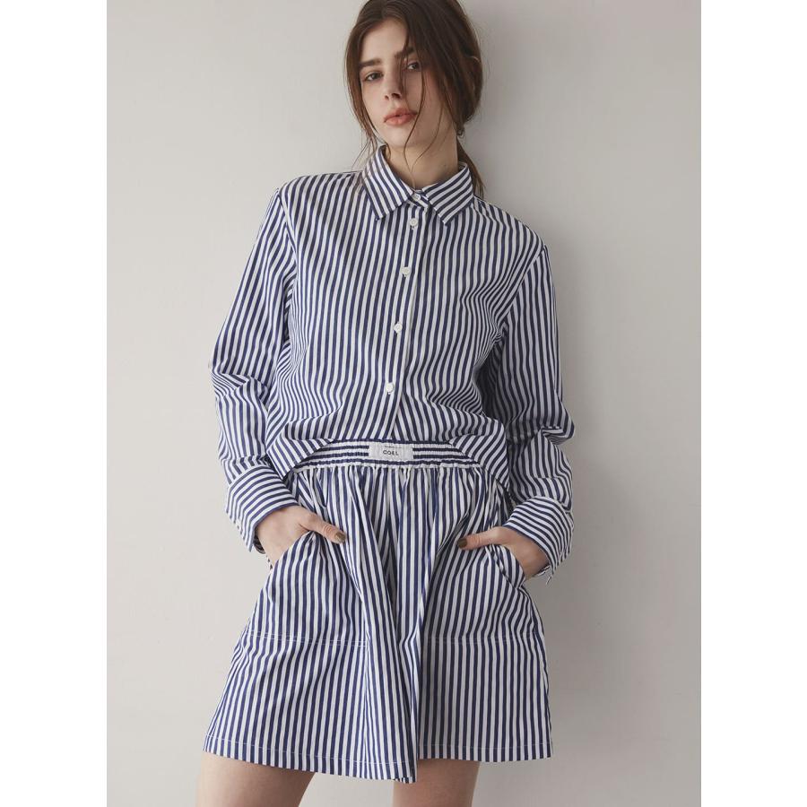 COEL ストライプシャツセットアップ COEL コエル セットアップ  